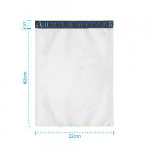 Envelope de Segurança Saco Correios Encomenda 32x40cm Branco Plástico 32x40cm Branco  Não personalizado 